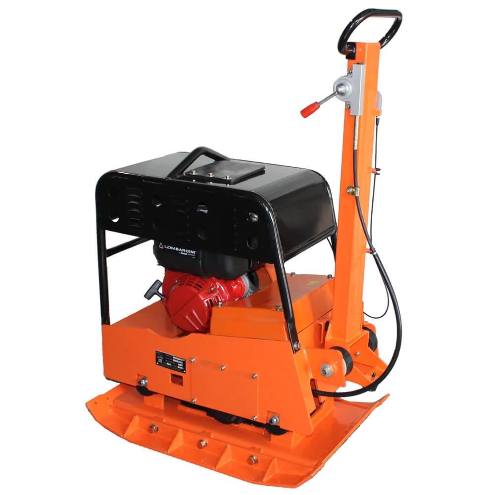 Placa compactoare diesel PCR 255-L, 38 kN, motor LOMBARDINI, 300 kg, BISONTE