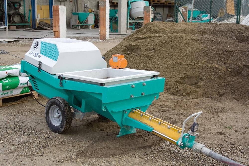 Штукатурная станция Step 120 A, трехфазный мотор 400 В, 7.5 кВт 