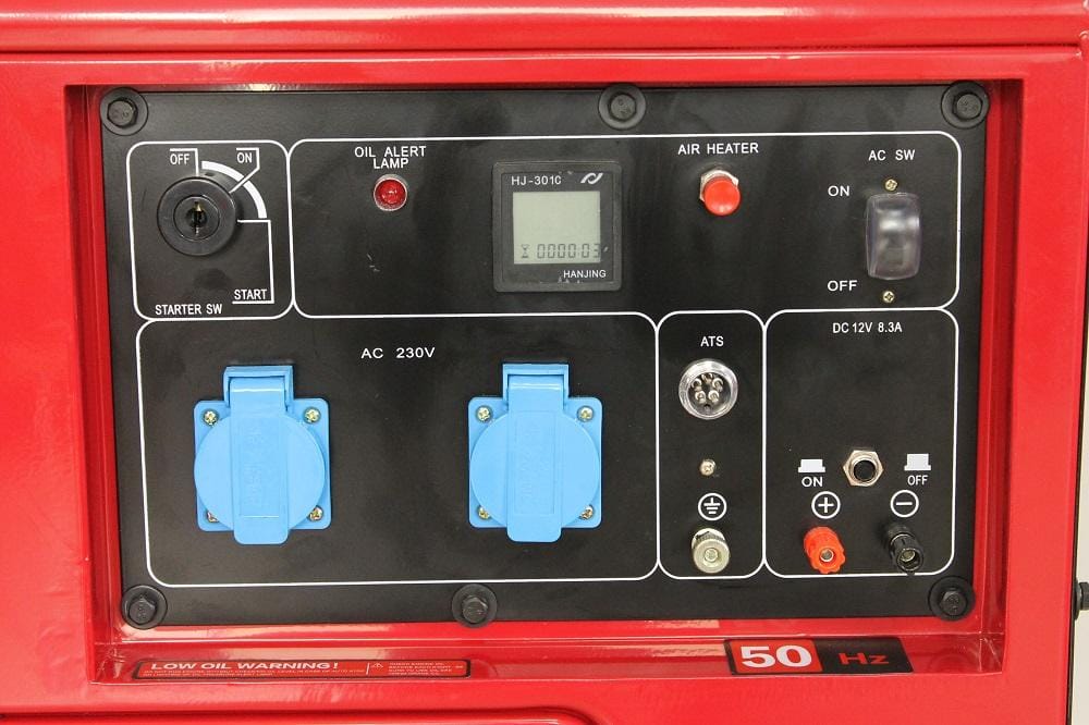 Генератор SC7500Q-АТС, Макс. 6,0 кВт, 230 В, AVR, дизельный двигатель