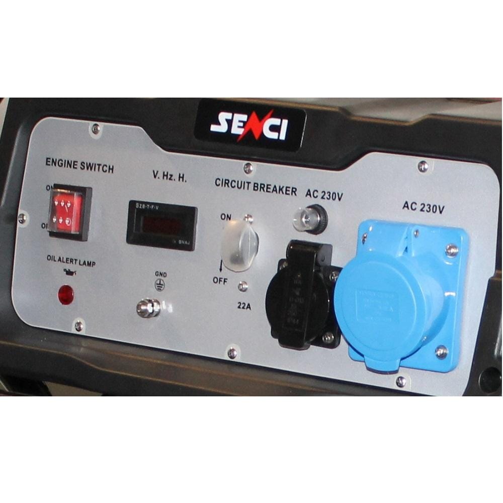 Generator curent SC-6000, Putere max. 5.5 kW, 230V, AVR, motor benzina