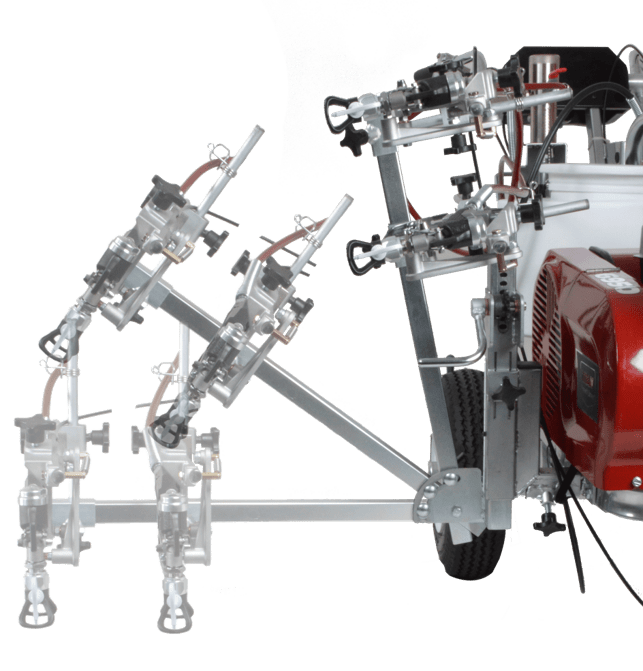 PowrLiner 6955 Для дорожной разметки, тележка с насосом