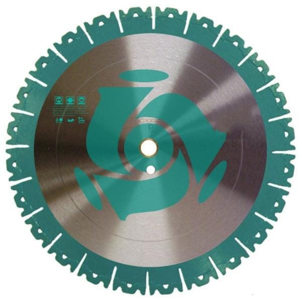 Disc Ø 400 mm Premium pentru Granit / Piatra Naturala - coroana sectionata