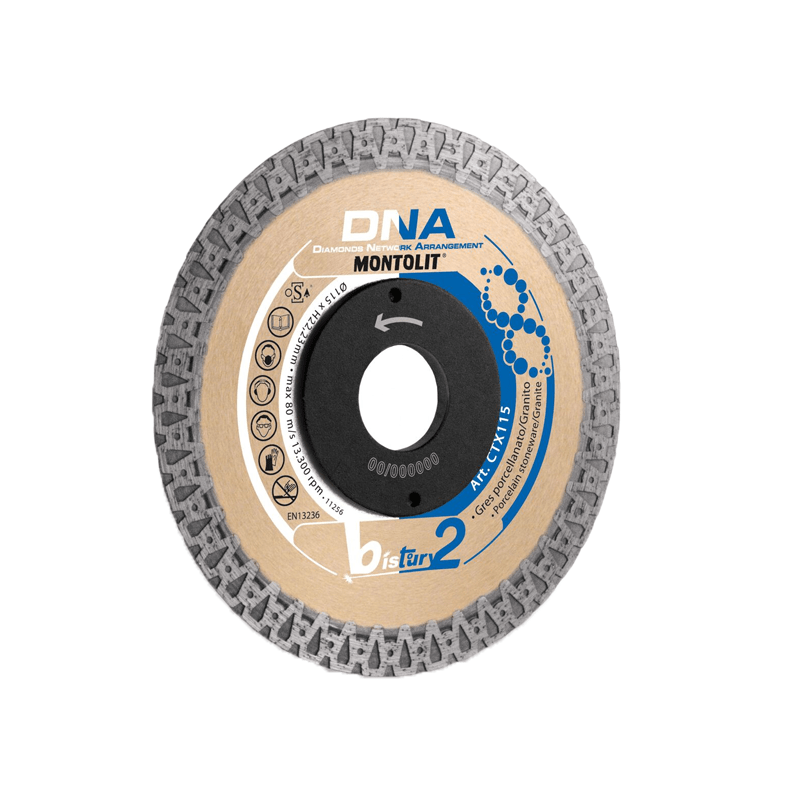 CTX115 Disc taiere gresie portelanata diam 115 mm, prindere 22.2mm