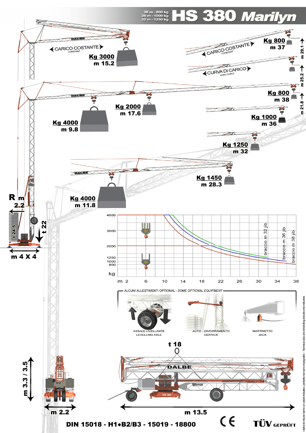 Кран HS 380 Marilyn
