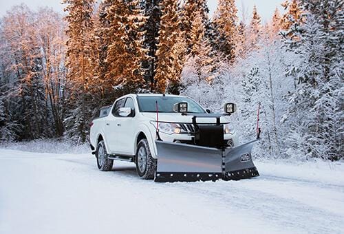 Снегоочистительный отвал V-образный