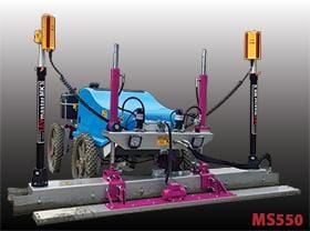 Автоматизированная виброрейка с лазером для стяжки MS550