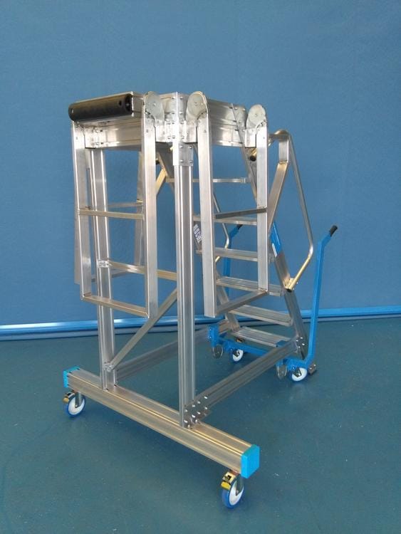 Алюминиевая платформа, специально разработанная для аэропорта Лиона