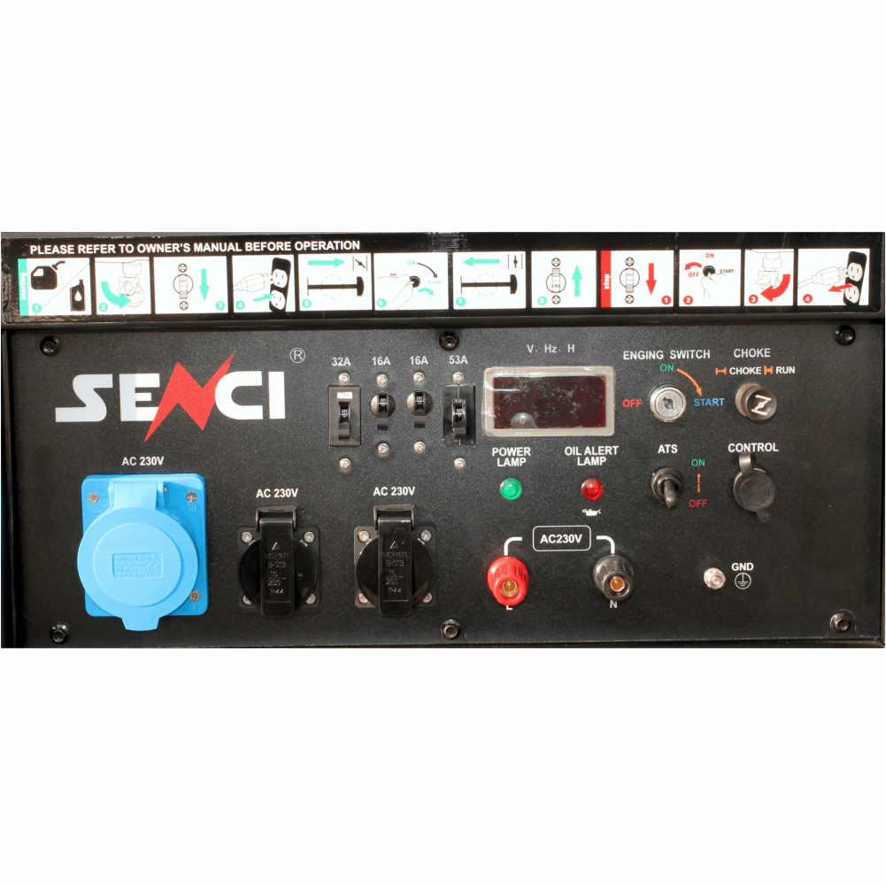 Генератор тока SC-15000-EVO-ATS
